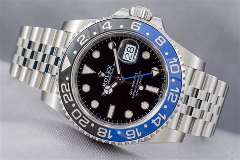 rolex batman gmt.